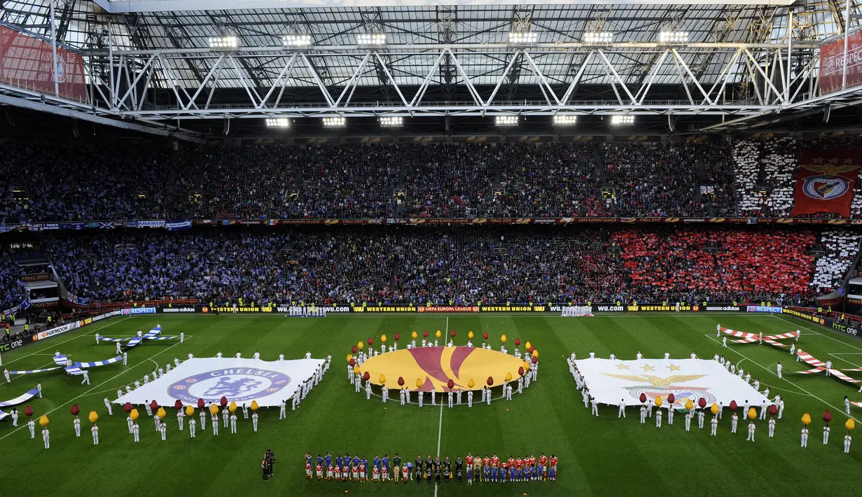 Pernah menjadi venue partai final Liga Champions 1997/1998 antara Real Madrid Melawan Juventus dan partai final Liga Europa 2012/2013 antara Chelsea melawan Benfica. (AFP/John Thys)