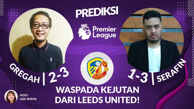 Berita Video Leeds United akan menjamu Manchester United dalam lanjutan Liga Inggris pekan ke-33, Minggu (25/4/2021). Berikut video prediksi selengkapnya.