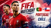 Ilustrasi Portugal vs Chile di FIFA Matchday Juni 2026. (Bola.com/Generated AI)