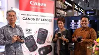 Canon Rilis 3 Lensa Seri RF Anyar untuk Lengkapi Mirrorless Full-Frame EOS R System. (sumber: istimewa)