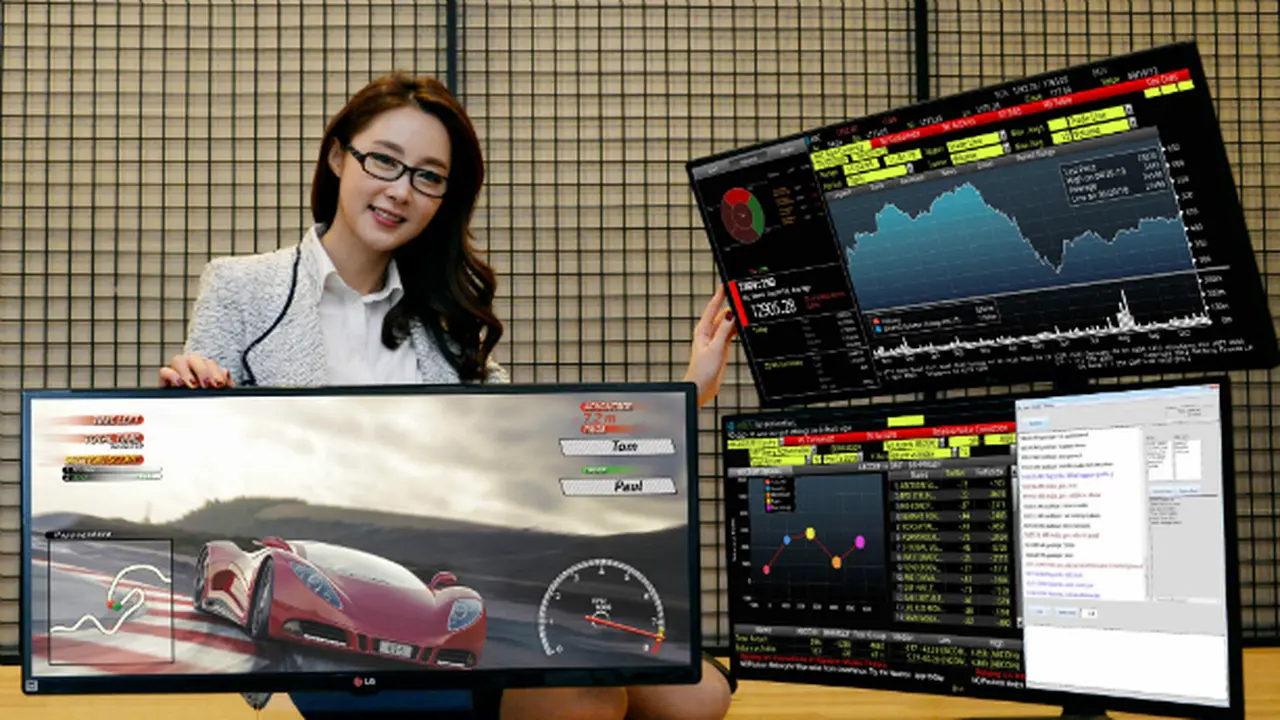 LG Siapkan Monitor Layar Lengkung Khusus Gamer di CES 2015