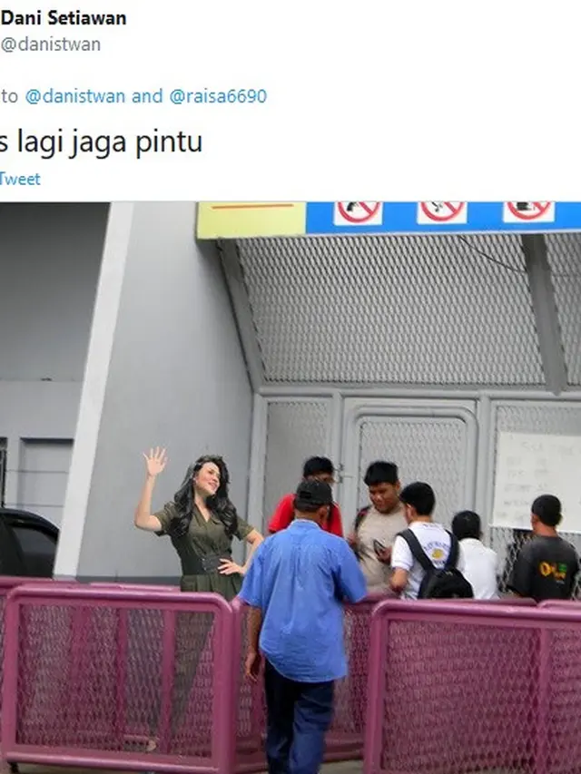 Foto editan kocak Raisa buatan warganet