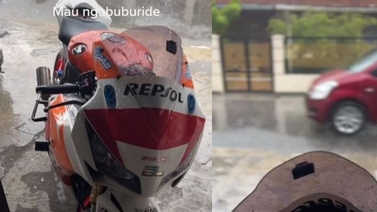 Ngabuburit naik motor