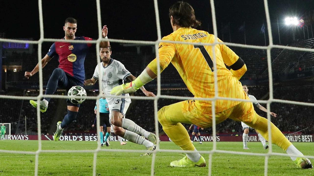 FOTO: Drama Imbang Barcelona–Inter Milan pada Leg Pertama Semifinal Liga Champions