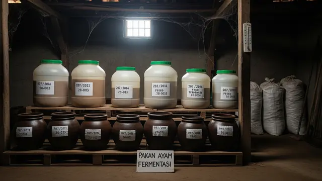 Cara Membuat Fermentasi Pakan Ayam dari Sayuran/Gemini AI