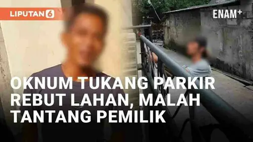 VIDEO: Viral Oknum Tukang Parkir Rebut Lahan Pribadi Warga di Bekasi, Malah Tantang Pemilik