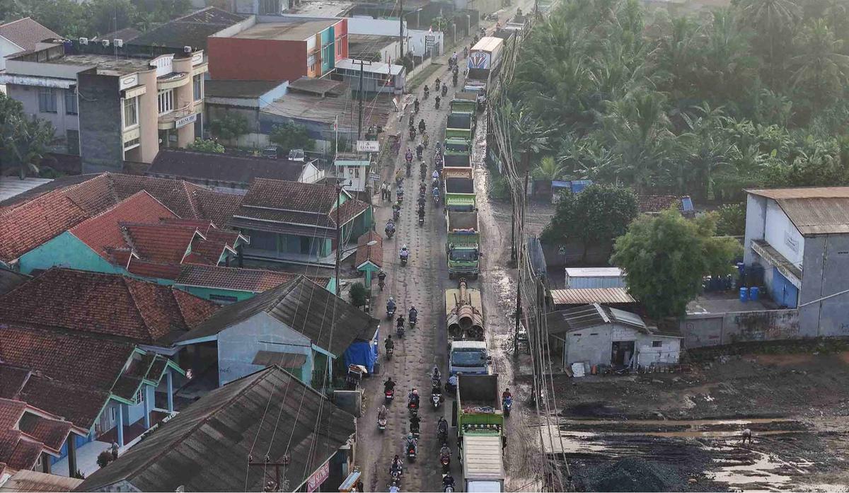FOTO: Horor Macet Setiap Pagi di Parung Panjang