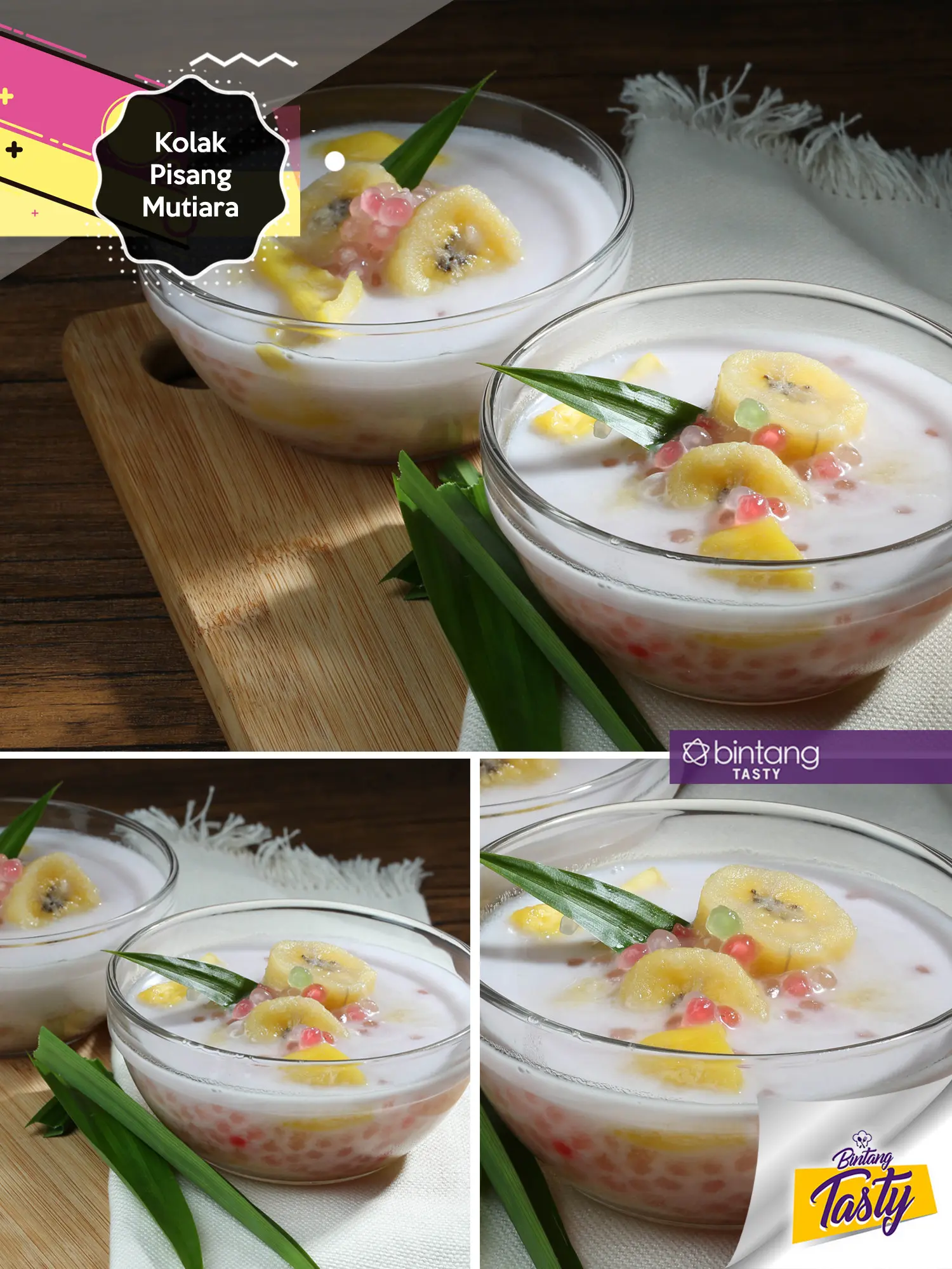 Kolak Pisang Mutiara. (Fotografer: Bambang E. Ros/DI: M. Iqbal Nurfajri/Chef: Arum Sari)