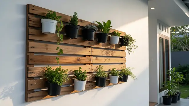 12 Inspirasi Rak Tanam Sederhana dari Kayu Bekas untuk Kebun Rumah yang Estetik