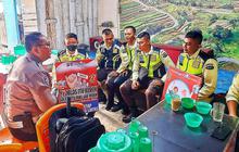 Personel Polri Disebar Ajak Publik Kawal Pilkada Damai