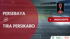 Berita video highlights perempat final Piala Presiden 2019 yang mempertemukan Persebaya Surabaya Vs Tira Persikabo yang berakhir dengan skor 3-1, Jumat (29/3/2019)