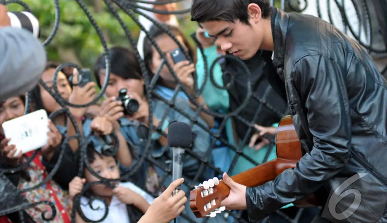 Aliando Syarief tengah menjadi idola baru ABG di tanah air, Jakarta, Jumat (11/07/2014) (Liputan6.com/Panji Diksana)