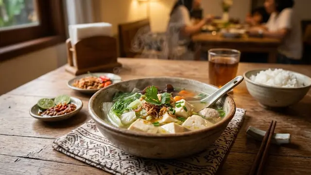 Resep Tahu Kuah Bening
