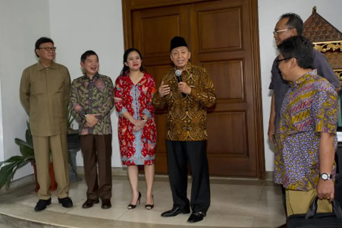 Hamzah Haz dengan Puan Maharani