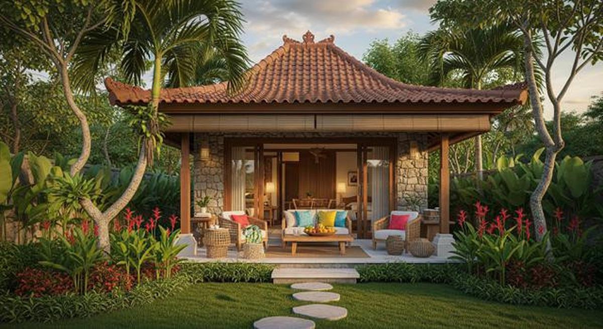 7 Model Rumah Mungil dengan Teras Depan Cantik 2025, Buat Hunian Makin Estetik