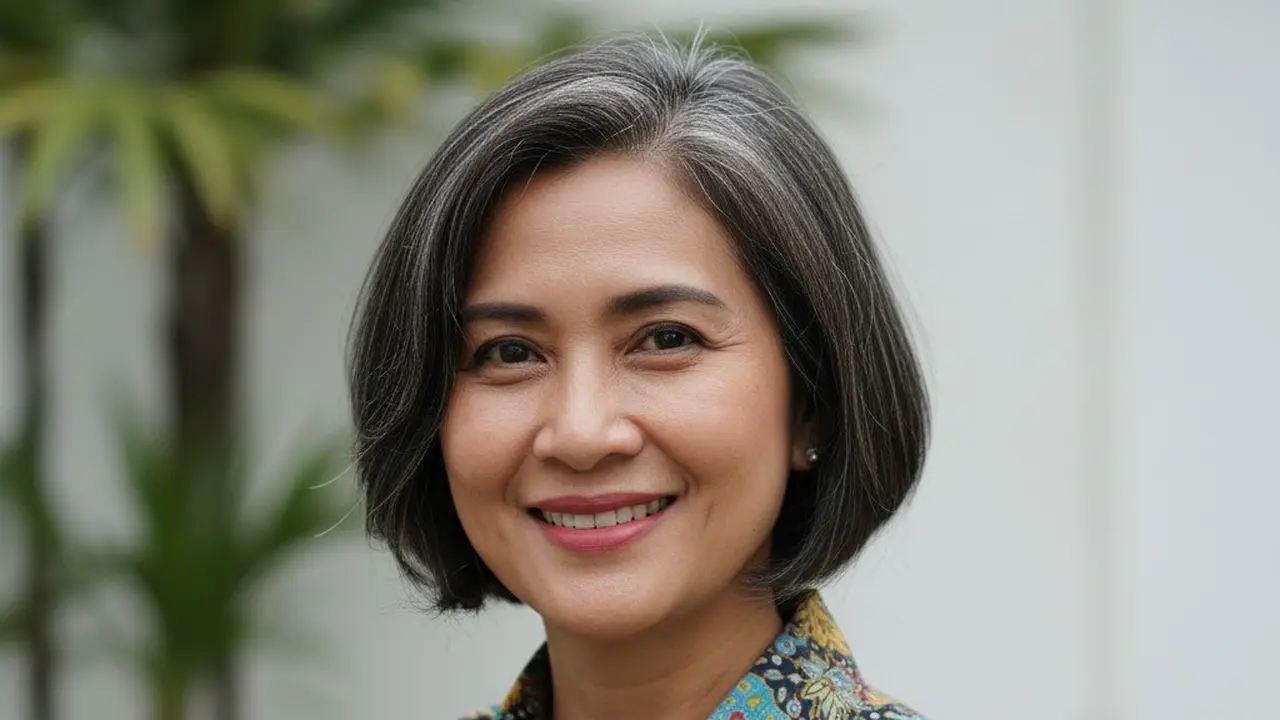 Potongan Rambut Wanita Umur 50 Tahun ke Atas Agar Segar