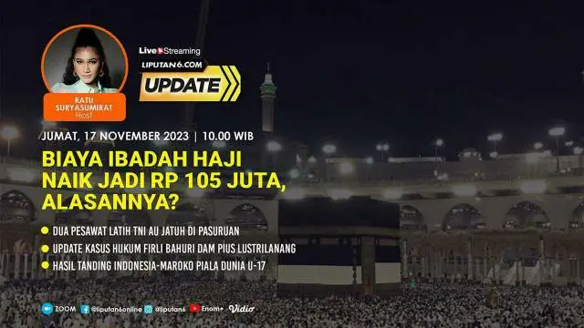 Saat Rapat Kerja bersama Komisi VIII DPR RI pada 13 November 2023, Menteri Agama (Menag) Yaqut Cholil Qoumas mengusulkan Biaya Penyelenggaraan Ibadah Haji (BPIH) 2024 atau biaya haji naik menjadi Rp 105 juta.