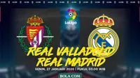La Liga - Real Valladolid Vs Real Madrid (Bola.com/Adreanus Titus)