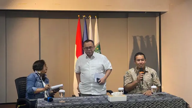 Juru Bicara Anies Baswedan menggelar Konferensi Pers di Sekretariat Koalisi Perubahan pada Sabtu (16/9/2023).