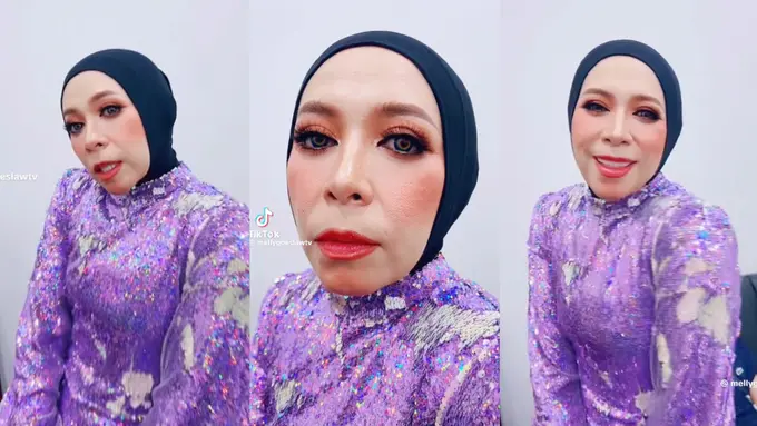 Melly Goeslaw Disebut Mirip Aming oleh Netizen