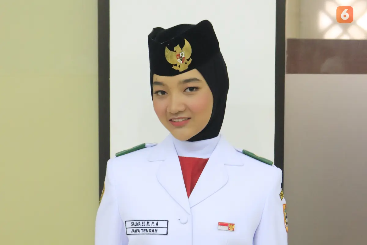 Paskibraka, Paskibraka 2019, Paskibraka Nasional 2019, Pembawa Baki 2019, Pembawa Baki Paskibraka Nasional 2019, Salma El Mutafaqqiha Putri Achzaabi