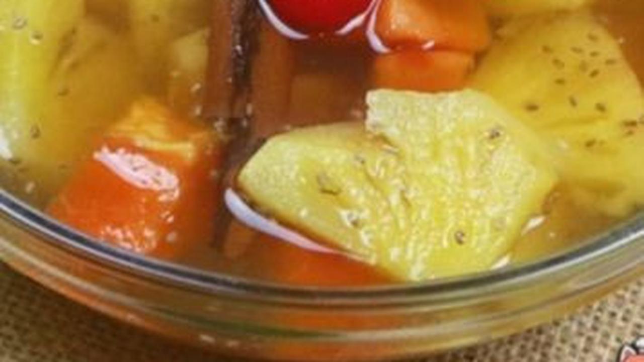 4. Resep Menu Takjil Buka Puasa: Setup Nanas<br>