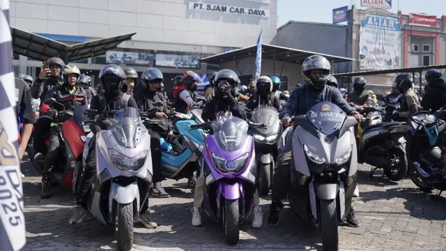 Maxi Yamaha Day 2025 Sambangi Makassar, Dihadiri Seribu Bikers Sulawesi Selatan (ist)