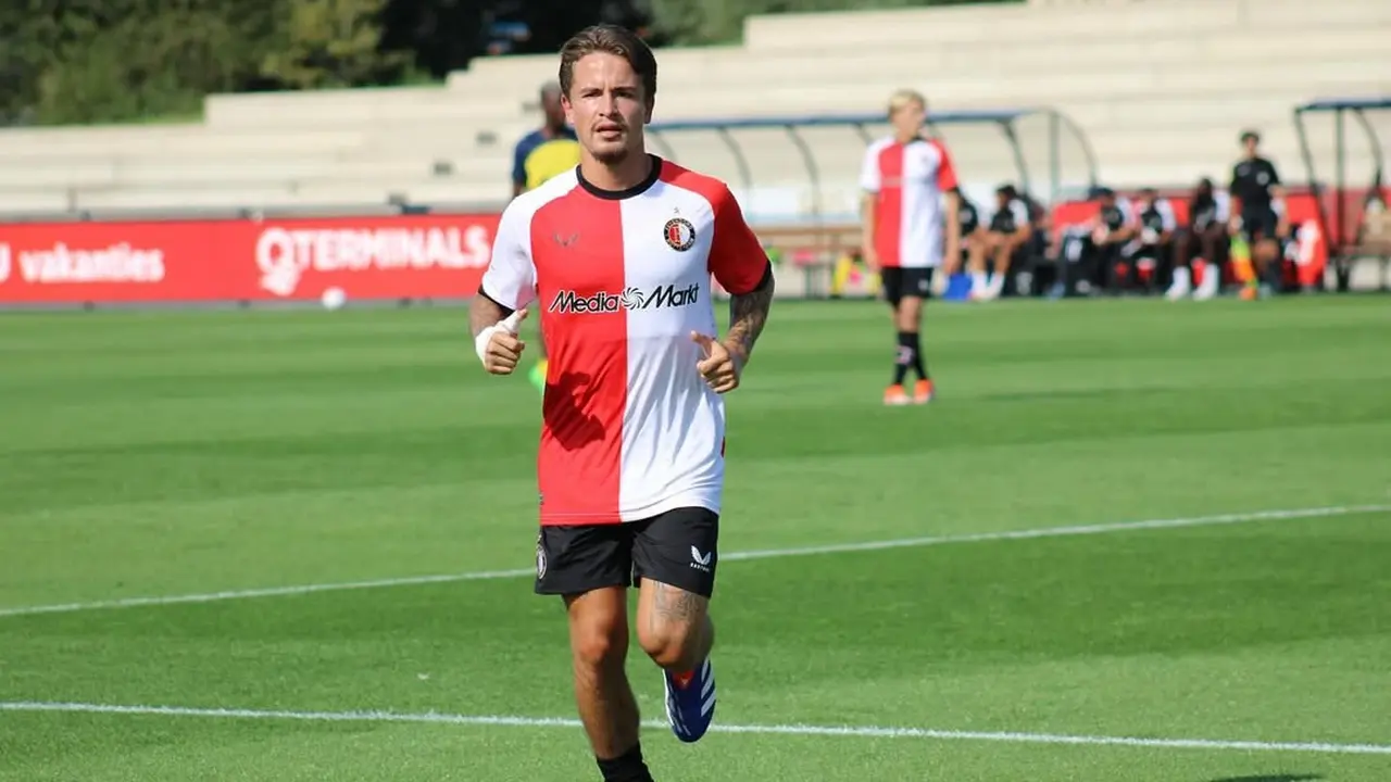 Gelandang Feyenoord U-21, Delano van der Heijden.