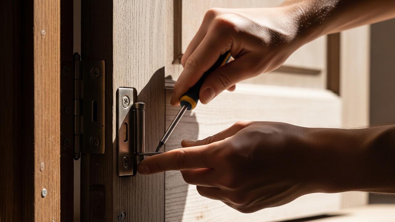 Cara Memperbaiki Pengait Pintu yang Rusak agar Bisa Dipakai Lagi Tanpa Ganti Baru (AI Generated)