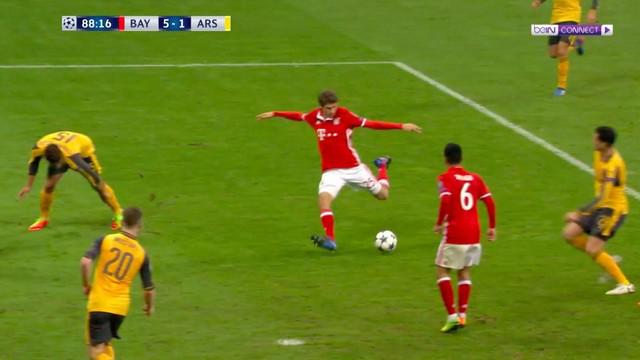 Video highlights Bayern Munchen vs Arsenal pada leg pertama 16 besar Liga Champions, Kamis (16/2/2017). This video presented by Ballball.
