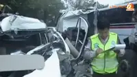 [VIDEO] Kecelakaan di Tol Cipularang, 3 Penumpang Minibus Tewas