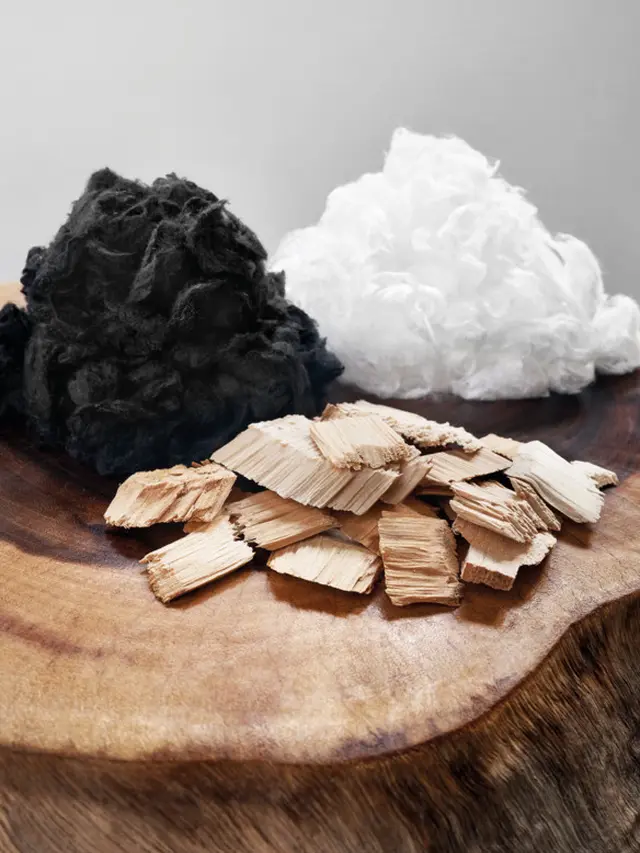 Foto serat berkelanjutan Lenzing