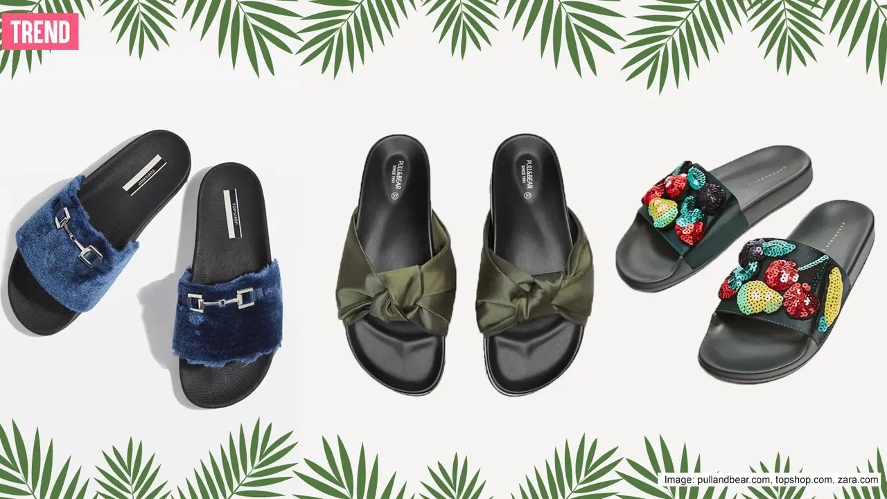 [Bintang] Slide sandals