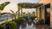 7 Desain Teras Rooftop Rumah Kecil yang Estetik, Hemat, dan Anti Bocor