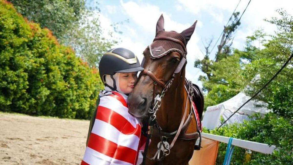 Tak Hanya Anak Artis, Aisha Keem Buktikan Diri Jadi Atlet Muda Berbakat di Dunia Berkuda