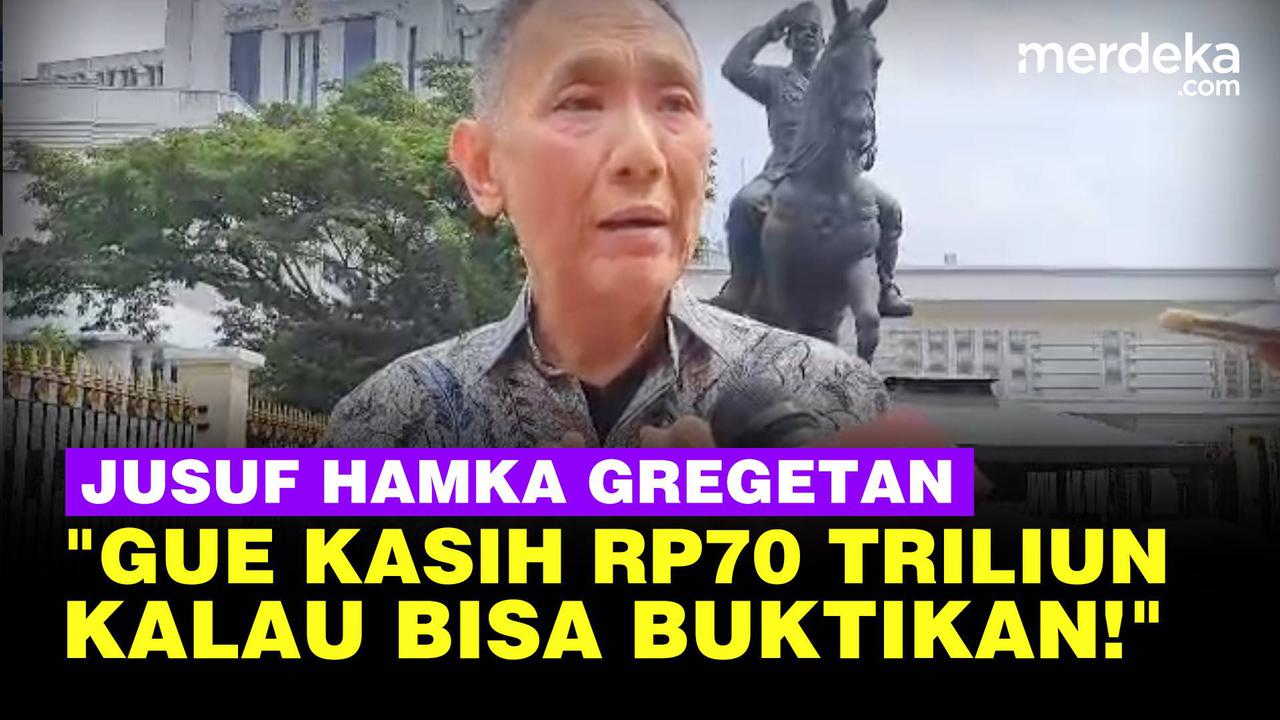 VIDEO: Gregetan Jusuf Hamka Dituduh Punya Utang, Jika Bisa Buktikan Akan Bayar Rp70 T