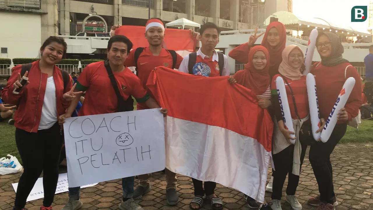 Suporter Timnas Indonesia