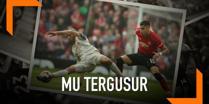 VIDEO:  Bermain Imbang, Posisi Manchester United Tergusur