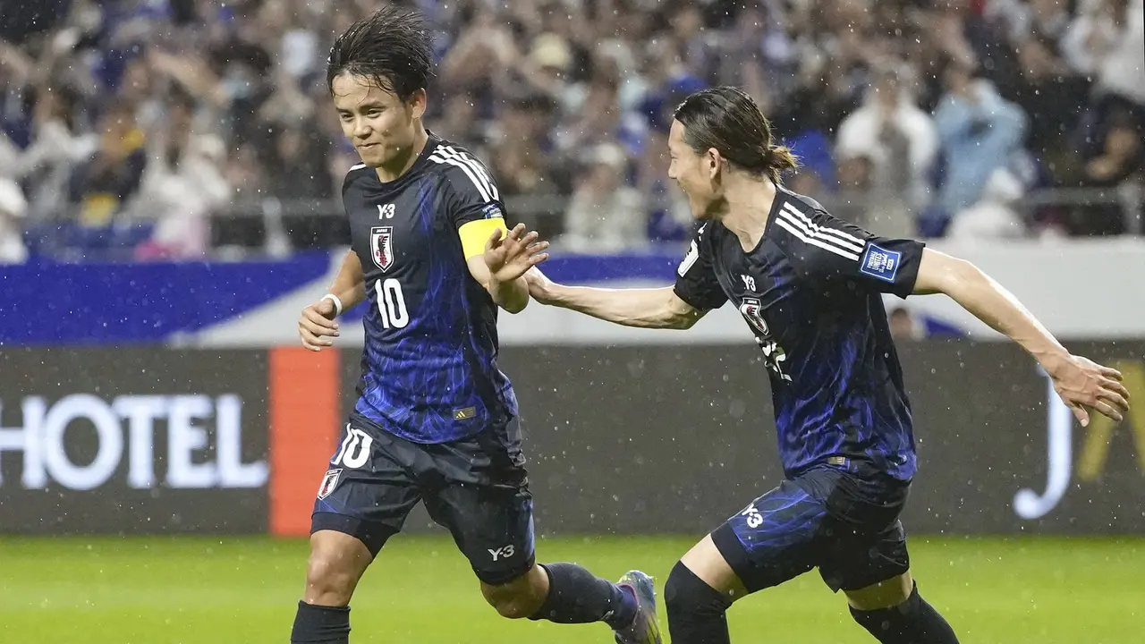 Foto: Penampilan Gemilang Takefusa Kubo saat Bawa Jepang Bantai Timnas Indonesia di Kualifikasi Piala Dunia 2026