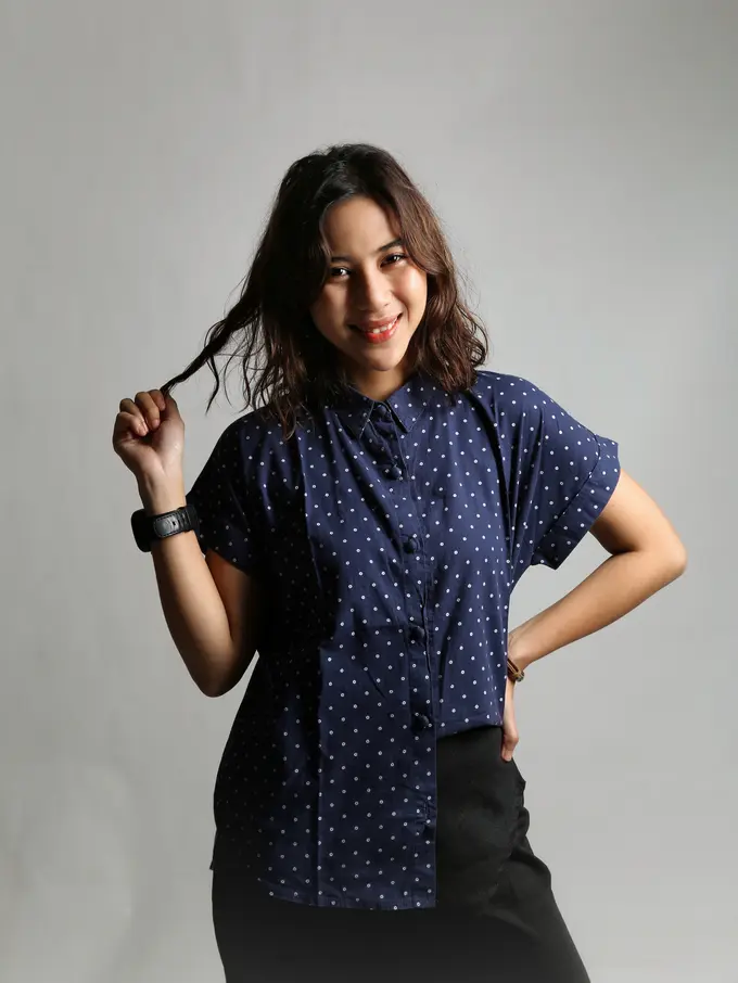 [Fimela] Adinda Thomas Visit Film KKN