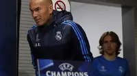 Zidane Minta Dukungan Fans Madrid untuk Kalahkan Wolfsburg
