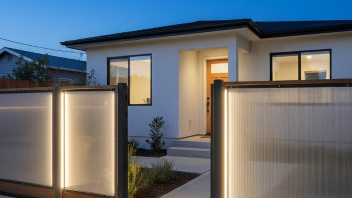 7 Inspirasi Model Pagar Besi Kombinasi Fiber 2025, Tampilan Modern Bikin Privasi Optimal