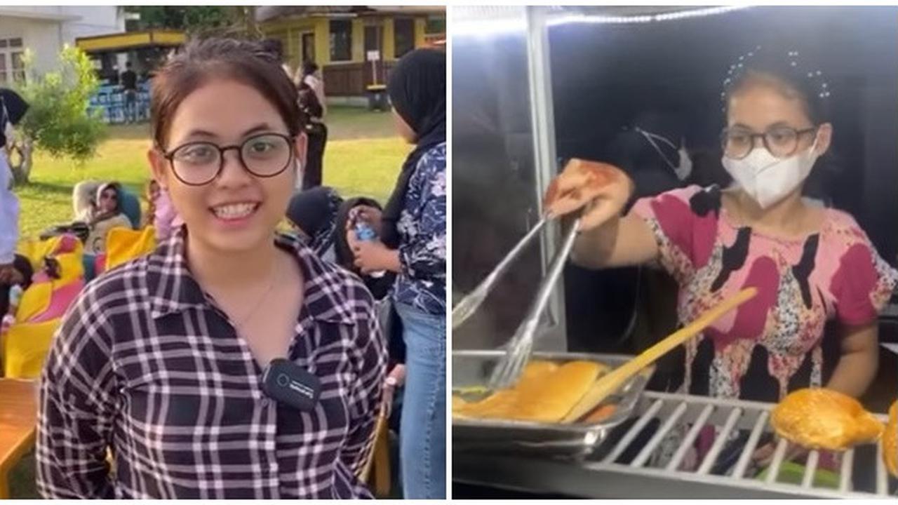 Tuai Pujian, Ini 6 Potret Putri DA Bantu Jualan Makanan saat Pulang Kampung