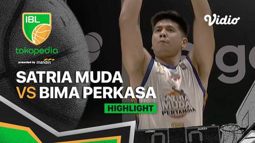 VIDEO: Highlights IBL 2022, Satria Muda Lumat DNA Bima Perkasa 83-40