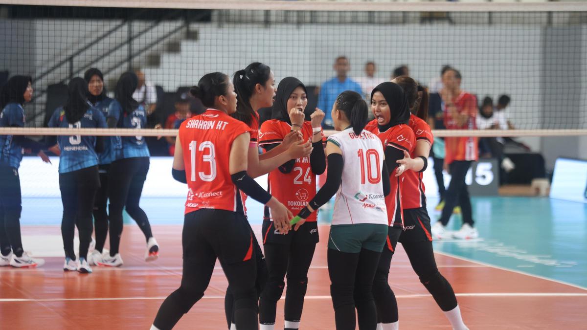 Hasil Livoli Divisi Utama 2025: Putri Bank Jatim Selangkah Lagi ke Final Four Usai Bungkam Mitra Bank Jateng