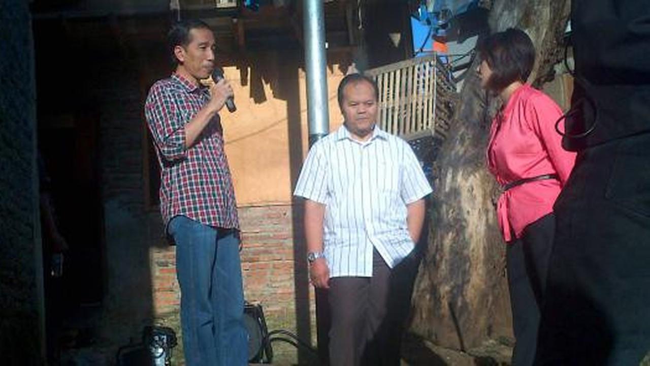 Jokowi dan Hidayat di kampung kumuh