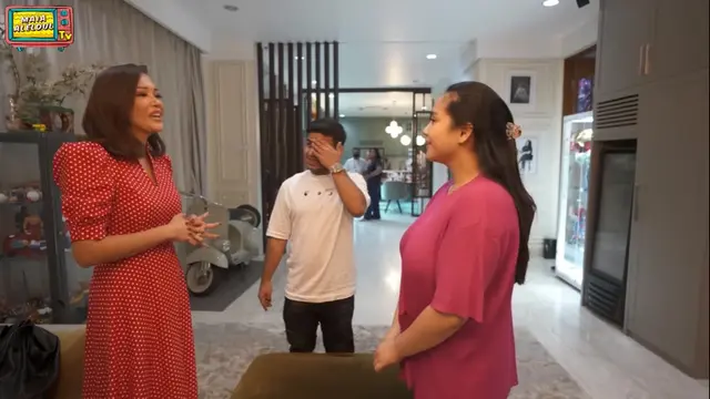 [Fimela] Maia Estianty, Nagita Slavina dan Fadil Jaidi