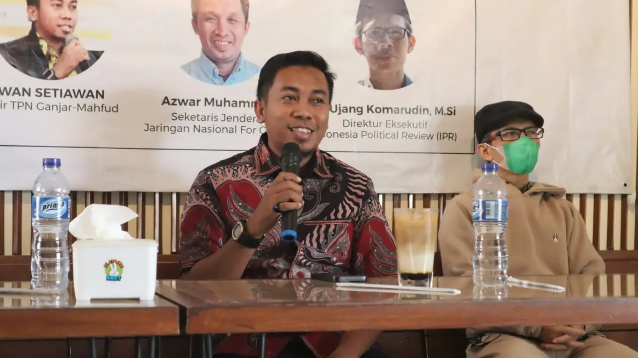 Juru Bicara Tim Pemenangan Nasional (TPN) Ganjar Pranowo - Mahfud Md, Iwan Setiawan.