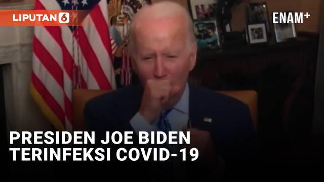 Presiden Amerika Serikat Joe Biden beberkan kondisinya terkini pada wartawan usai terinfeksi covid-19. Kapan Joe Biden bisa kembali bekerja?