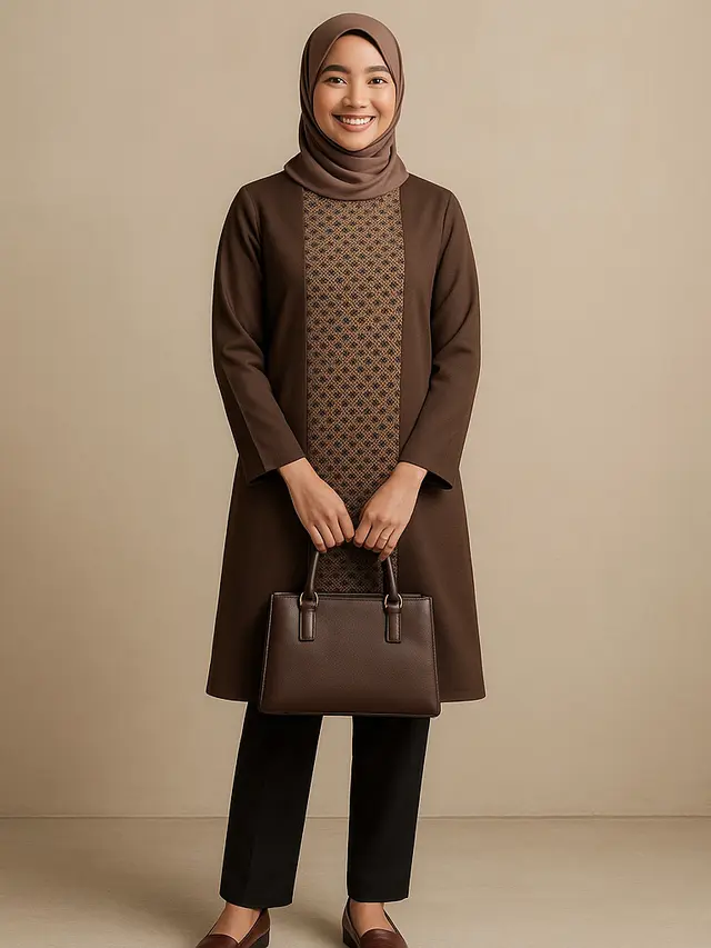 Rekomendasi Tunik Simpel Bernuansa Batik untuk Wanita Dewasa yang Tetap Indah/Ilustrasi gambar oleh AI